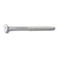 Red Head Tapcon Concrete Screw, 1/4" Dia., Flat, 3 3/4 in L, 410 Stainless Steel 50 PK 50788